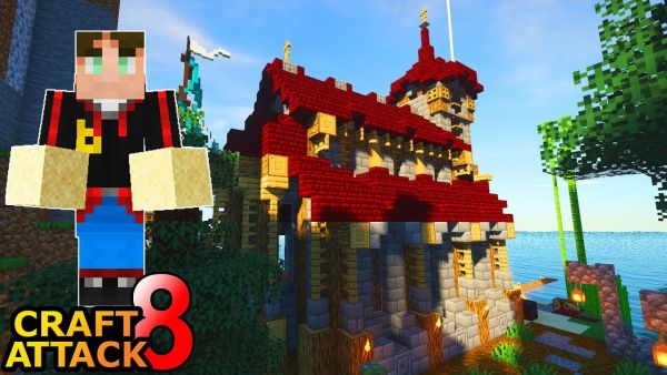 Baasti liefert Sand und reagiert auf mein Base Upgrade! - Minecraft Craft Attack 8 #104