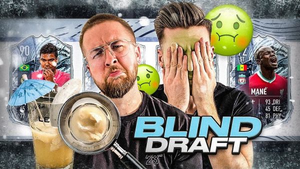 Wer muss das EKELHAFTESTE WURSTWASSER TRINKEN 🤢🤮FREEZE Blind Draft Battle !! FIFA 21
