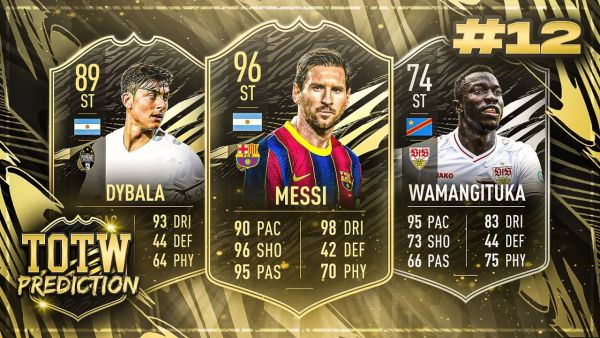 FIFA 21: TOTW 12 PREDICTIONS! IF MESSI, DYBALA & WAMANGITUKA 🔥
