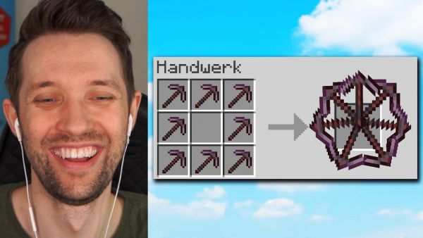 Meine NEUE 360° SPITZHACKE in Minecraft