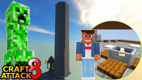 Ich reiße DNERS TNT Farm ab! Jetzt läuft sie BESSER! - Minecraft Craft Attack 8 #106