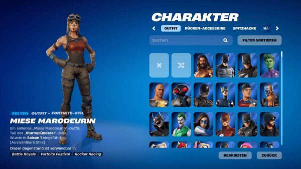 Finde einen Fortnite Skin den ich nicht habe...