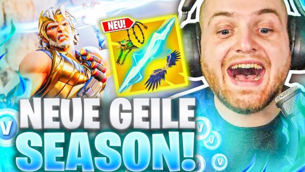 😵🥰ZEUS & HADES in Fortnite! | BESTER SNIPER Deutschlands IST BACK! - Battle Pass, Map, Waffen & Co.!