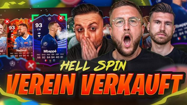 Einer muss HALBE VEREIN VERKAUFEN.. R.I.P ☠ Showdown HELL SPIN DISCARD vs @GamerBrother 🔥 EA FC24