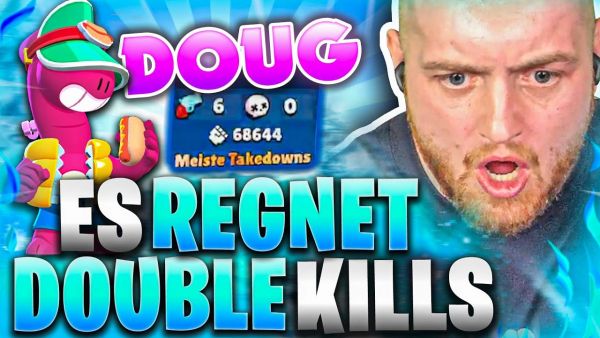 😱😳BESTE Brawler DOUG! - UNBESIEGBAR! | TRIPLE & DOUBLE Kills! Road to 50.000 POKALE in BRAWL STARS!