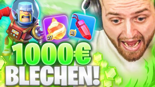 💸🏆ESPORTLER im PAYEN!  - FEUERBALL vom WARDEN maxen für 1000€ in Clash of Clans!