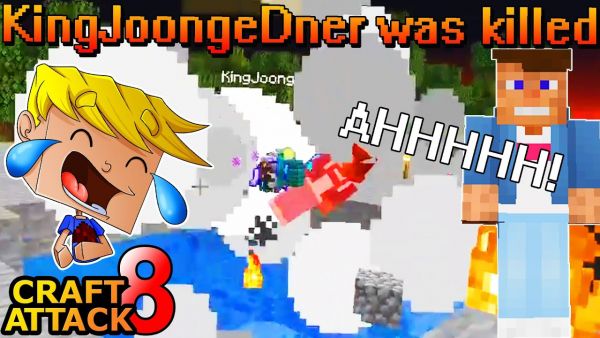 DNER gepranked! Er explodiert! Sau lustig! - Minecraft Craft Attack 8 #108