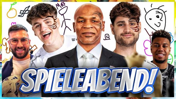 ELI MIT MIKE TYSON TATTOO? 😱 Spieleabend um DICKE BESTRAFUNG 😂 mit Willy, Sidney, Mert & Co. 🔥