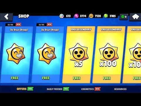 WAITING FOR 100x LEGENDARY STARDROPS OPENING | Brawlstars LIVE 🔴