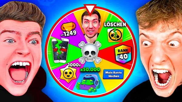 XXXL GLÜCKSRAD bestimmt ALLES in BRAWL STARS und es wird IMMER SCHLIMMER…