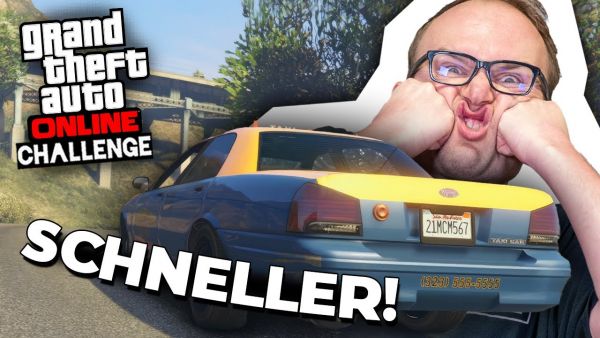 QUERFELDEIN ans ZIEL | GTA AI Taxi Challenge