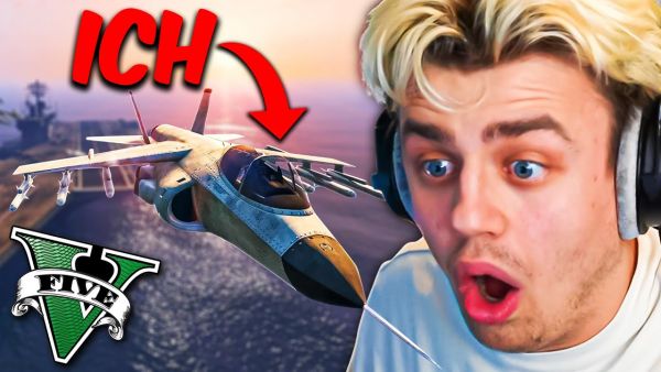 Ich versuche das ERSTE MAL einen Jet zu klauen in GTA V!