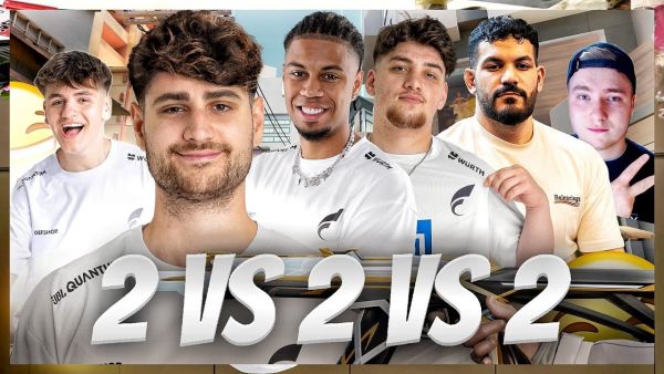 2vs2vs2 CHALLENGE - ELI & ELDOS vs EDIZ & DANNY vs SID & MUSTI 🔥um GIFTSUBS!💸