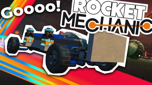 HIGHSPEED in ROCKET LEAGUE Scrap Mechanic!