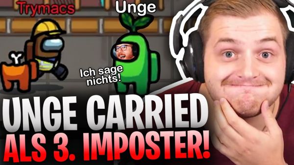 😱😅SO viel SPAß HATTE ich NOCH NIE! | AMONG US mit VOICECHAT?! | UNGE CARRIED mich HART!