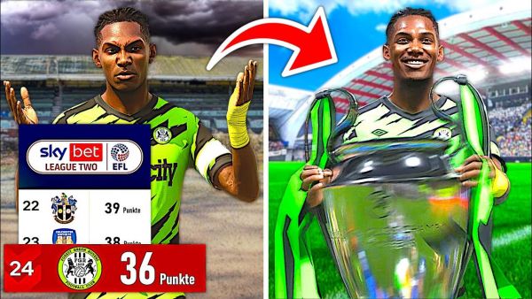 Mit dem SCHLECHTESTEN englischen Verein zum CL Titel !!! 🏴󠁧󠁢󠁥󠁮󠁧󠁿💩📈 EA FC 24 Sprint To Glory