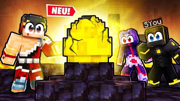 GOLDENES ADMIN EI im NETHER auf YouTuber Insel GEFUNDEN