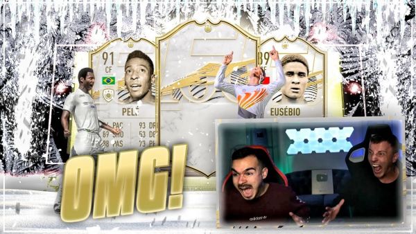 PELÉ oder EUSEBIO im PACK 🔥🔥🔥 FIFA 21: ICON DISCARD ROULETTE!