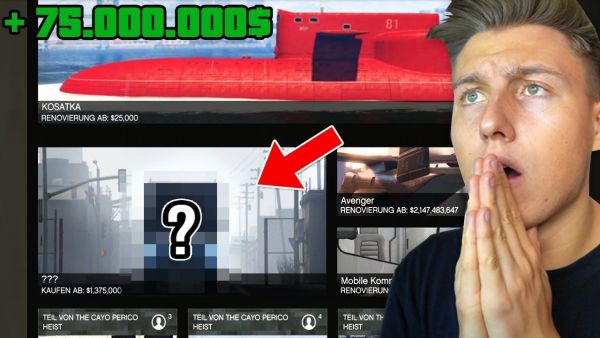 WIR KAUFEN ALLES 75.000.000$ (GTA 5 Cayo Perico DLC)
