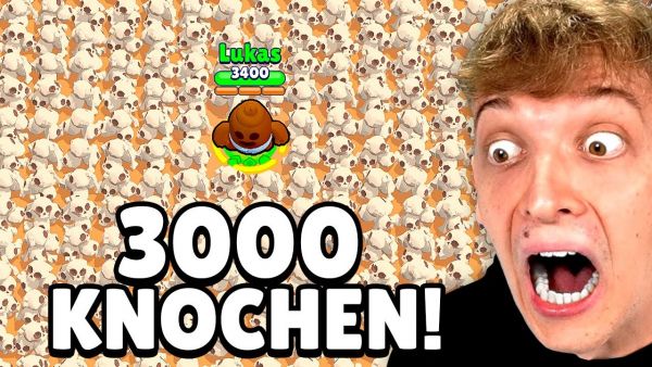 ALLE BRAWLER vs 3000 KNOCHEN! 🦴 BRAWLER BATTLE!