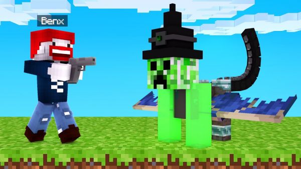 BENX vs. ENDERMANWÄCHTERHOGLINGOLEMPHANTOM (OP) in Minecraft