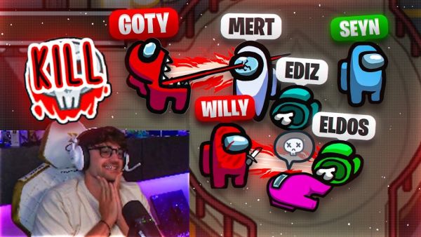 DER GOTY HOLT 2 IMPOSTOR WINS!😱🔥 Among Us mit Ediz, Mert, Willy, Rosemondy, Eldos & CO.!
