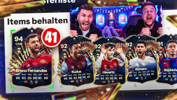 OMG 🥰 Wir haben 41x TOTS GEZOGEN 😱 1. TOTS Live Pack Opening in EA FC 24 🔥