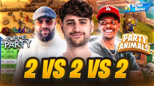 XXL 2 VS 2 VS 2 CHALLENGE MIT EDIZ, WILLY, MERT, SEYN & DANNY UM GIFTSUBS💸