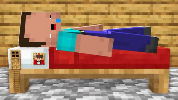 Wie Semlaki ein HAUS in Billys BETT gebaut hat in Minecraft