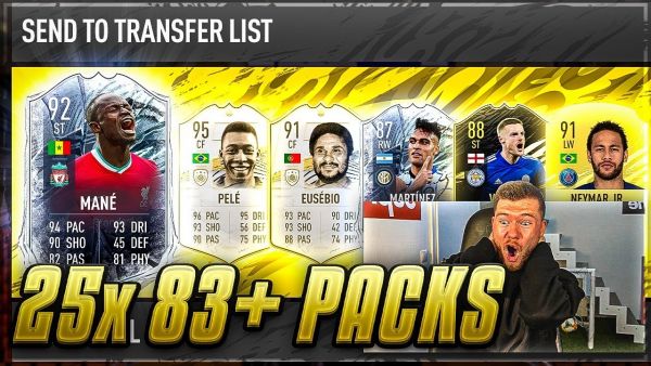 FIFA 21: Rewards, Icon Packs, 25x83 Sets 🔥🔥 Pack Opening Stream