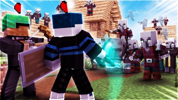 MINECRAFT RAID MIT 0,5 HERZEN SCHAFFEN