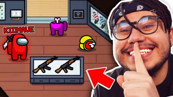 1. RUNDE auf NEUER MAP in AMONG US! (Airship)