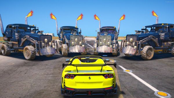 ich JAGE 2 PROS und 2 NOOBS in GTA 5!
