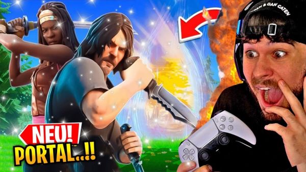 *NEU* ZOMBIE PORTAL in Fortnite..!! (alte map?)