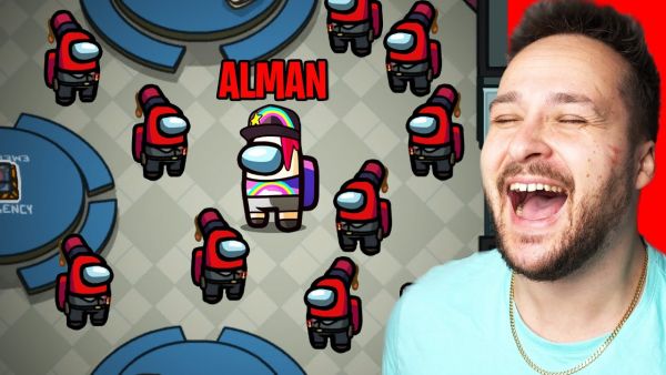 AMONG US aber 1 ALMÄNI und 9 TÜRKEN in EINER Lobby ( zu witzig )