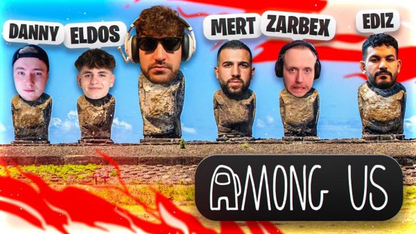SO VIELE IMPOSTER WINS GAB ES NOCH NIE!😂🔥 OSTERINSEL AUSRASTER VON MERT🗿Among Us mit Mert & Co.