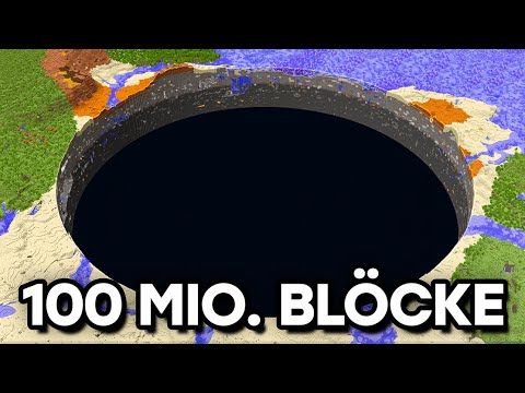 Warum Ich 100.000.000 Blöcke gelöscht habe in Survival Minecraft