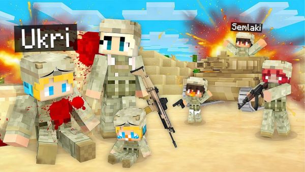 Wie Billy Familie und Ukri Familie KRIEG angefangen haben in Minecraft!