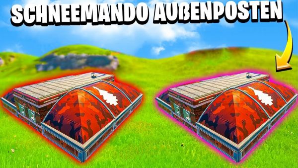 GRATIS ITEMS 🎁😍 Besuche Schneemando Außenposten | Fortnite 14 Tage Winterfest 2020 Deutsch