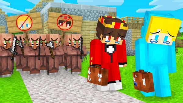 Warum haben Villager Ukri und Semlaki aus dem DORF GEBANNT in Minecraft?