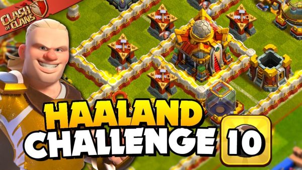 Easily 3 Star Trophy Match - Haaland Challenge #10 (Clash of Clans)