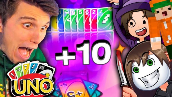 Ich bekomme +10 UNO Karten geballert! Danke @GermanLetsPlay  & @Zombey