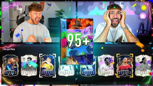 OMG 🚨 95+ WUNDERTÜTE PICK SQUAD BUILDER BATTLE 😱 ESKALATION in EA FC 24