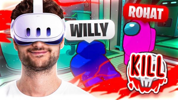 DAS ERSTE MAL AMONG US MIT EINER VR BRILLE!😂 mit Willy, Rohat, Mert, Danny, Ediz, Mcky & Co.🔥
