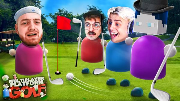 BASTIGHG SPIELT ZUM 1. MAL MULTIPLAYER PLATFORM GOLF
