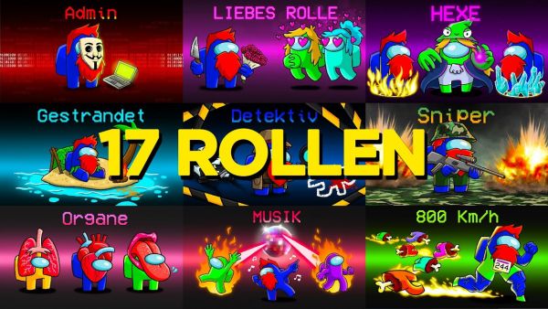 17 ZUFÄLLIGE ROLLEN in Among Us