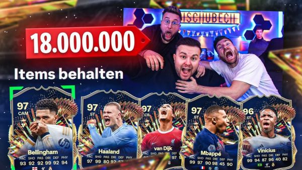 OMG!! 18 MILLIONEN COINS TOTS gezogen 😍💸 Das BESTE TOTS Pack Opening 😱 EA FC 24