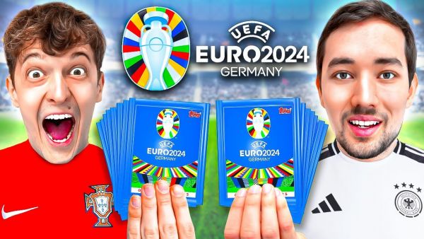 EM 2024 STICKER OPENING BATTLE! 😱 Ganzes Stickerheft füllen!