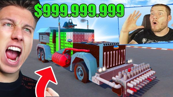 der 999.342.993$ RENN-Truck in Trailmakers!