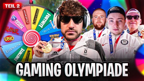 WER SICHERT SICH DEN 1. PLATZ DER GAMING OLYMPIADE?🥇Streamer Challenge mit Danny, Mcky & Kroko🔥